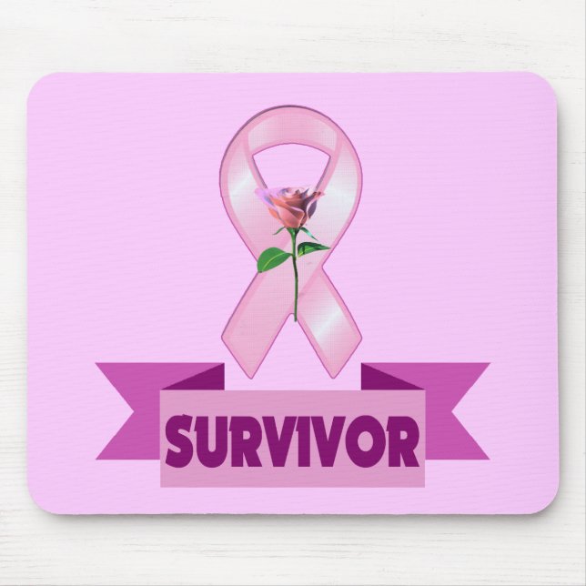 Mousepad - Breast Cancer Survivor (Front)