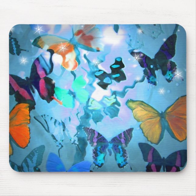 Mousepad, Butterfly Heaven Mouse Pad (Front)