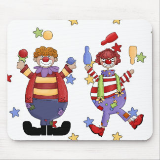 Mousepad  Circus Clowns