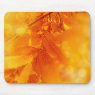 Mousepad Coloured Autumn Glow Leafs