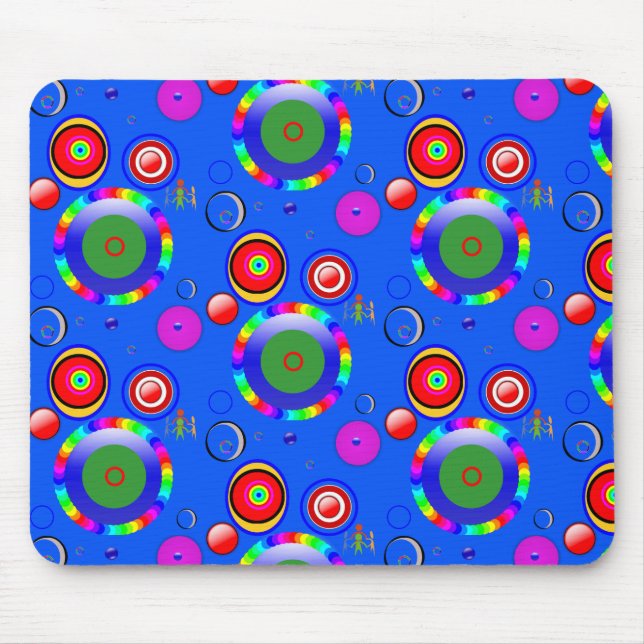 Mousepad Colourful (Front)