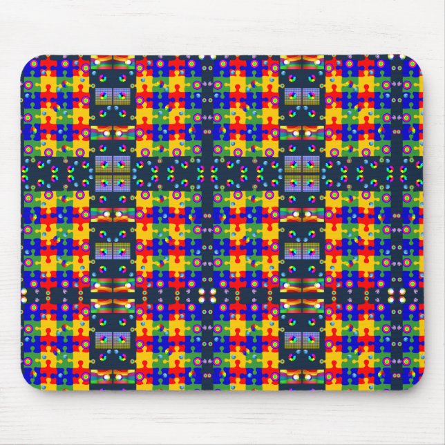Mousepad Colourful (Front)
