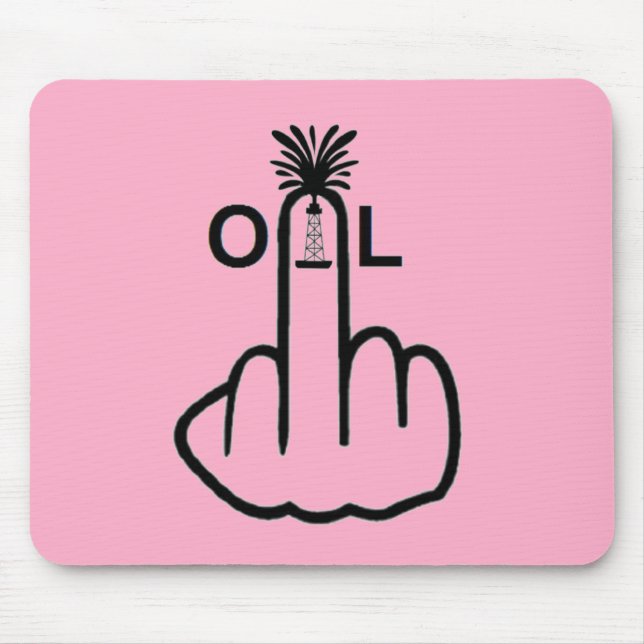 Mousepad Crime Is Criminal (Front)