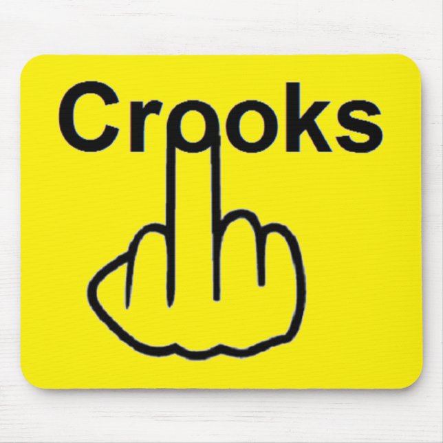 Mousepad Crooks Flip (Front)