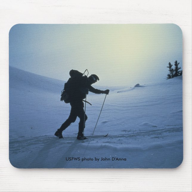 Mousepad / Cross Country Skier (Front)