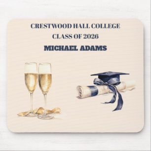 Mousepad-Custom Name Class Year Desk Accessory Mouse Pad