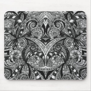 Mousepad Drawing Floral