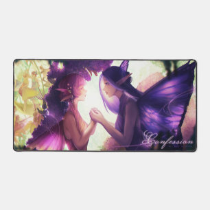 Mousepad fairies colourful desk mat