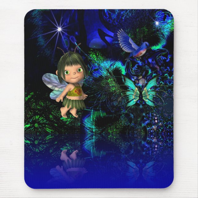 Mousepad Fantasy Art Star Angel Girl (Front)