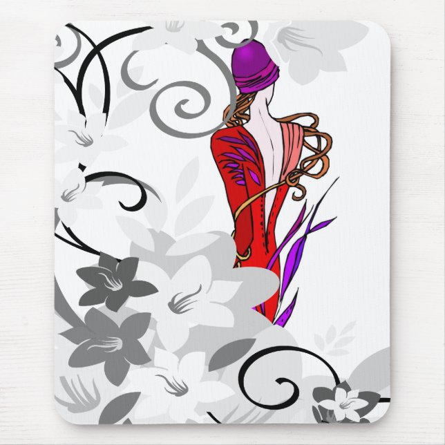 Mousepad-Fashion Statement Mouse Pad (Front)