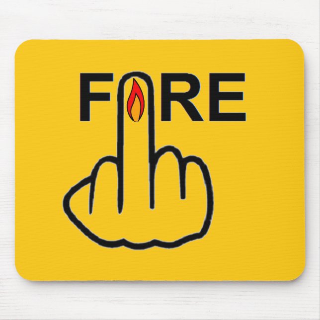 Mousepad Fire Flip (Front)