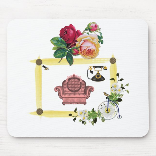 Mousepad Floral (Front)