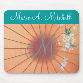 Mousepad ~ Floral :: Monogram