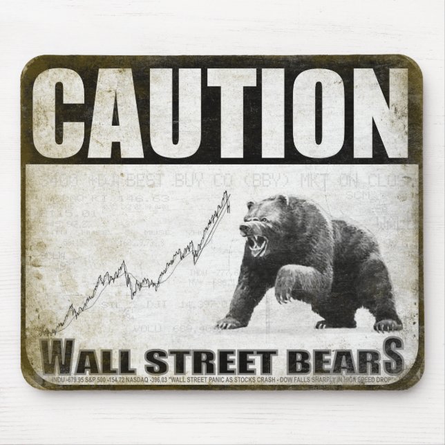 Mousepad for the Bear Market Investors (Front)
