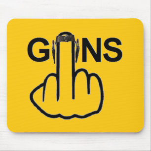 Mousepad Guns Flip