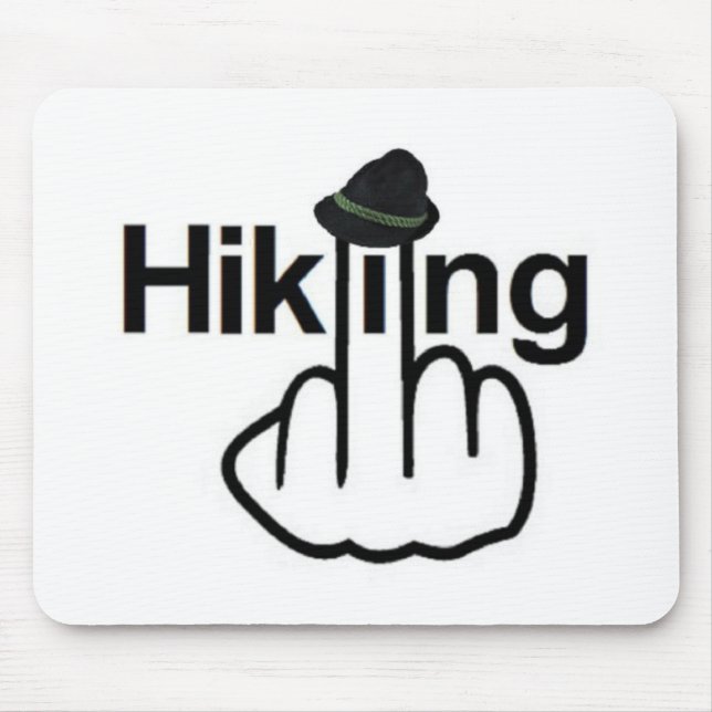 Mousepad Hiking Flip (Front)