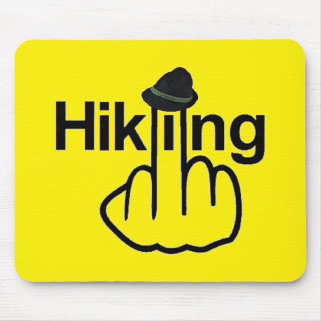 Mousepad Hiking Flip (Front)