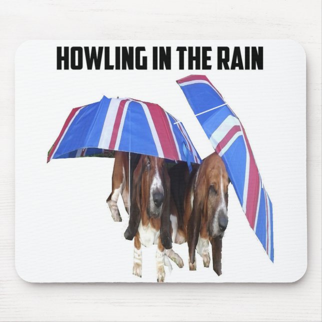 Mousepad Howling In The Rain (Front)