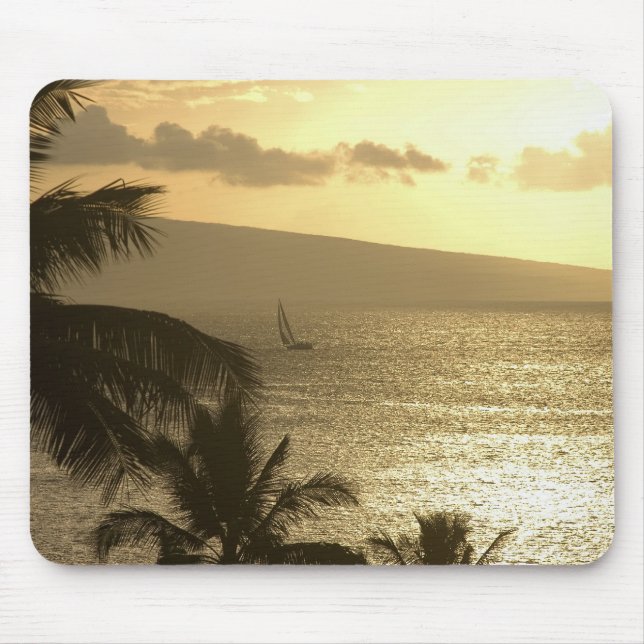 Mousepad: Lahaina Sunset #1 Mouse Pad (Front)