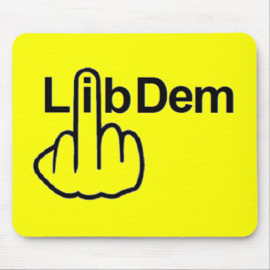 Mousepad Lib Dem Flip