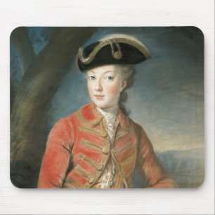 Mousepad Marie Antoinette hunting attire Kreutzing
