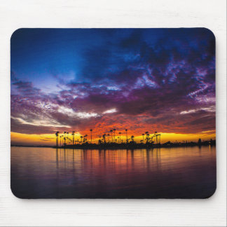 Mousepad - Mission Bay Rainbow Sunset