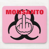 Mousepad Monsanto Bio Hazard Flip