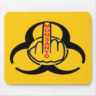 Mousepad Monsanto Bio Hazard Flip