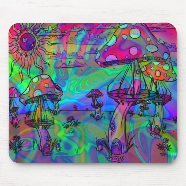 mousepad mushrooms (Front)
