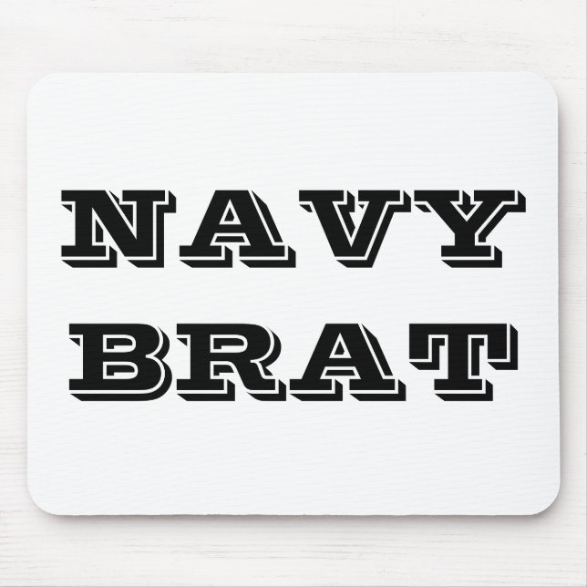 Mousepad Navy Brat (Front)