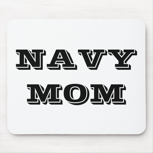 Mousepad Navy Mum (Front)