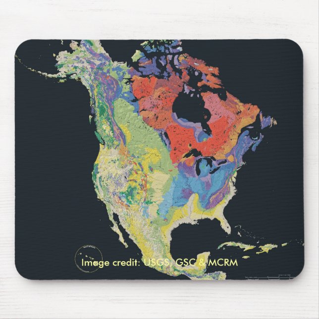 Mousepad / North American Continent (Front)