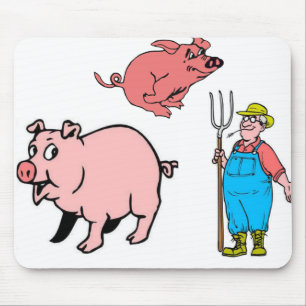 Mousepad Pig