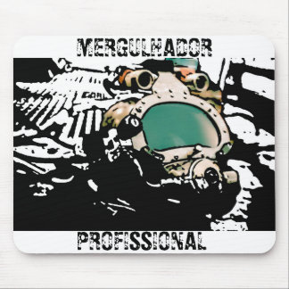 MousePad professional diver stilized