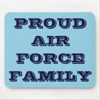 Mousepad Proud Air Force Family