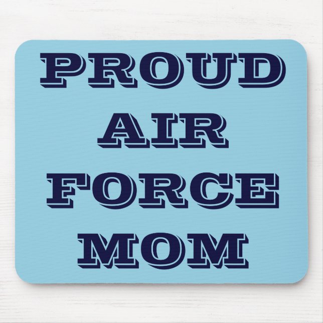 Mousepad Proud Air Force Mum (Front)