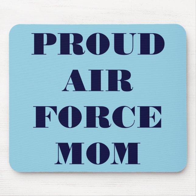 Mousepad Proud Air Force Mum (Front)
