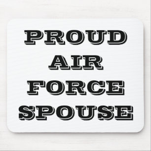 Mousepad Proud Air Force Spouse