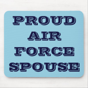 Mousepad Proud Air Force Spouse