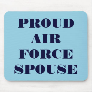 Mousepad Proud Air Force Spouse