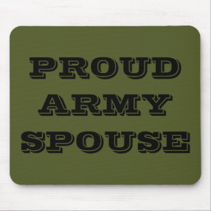 Mousepad Proud Army Spouse