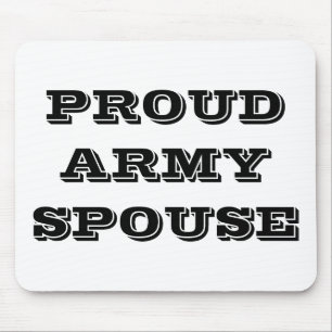 Mousepad Proud Army Spouse