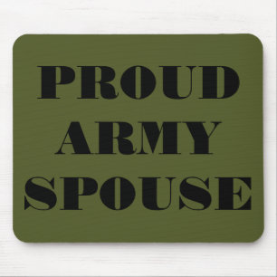 Mousepad Proud Army Spouse