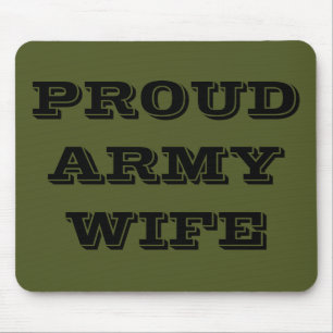 Mousepad Proud Army Wife