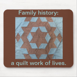 Mousepad - Quilt Work of Lives