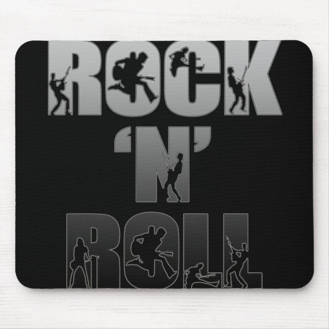Mousepad “Rock “N” Roll " (Front)