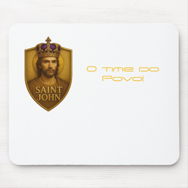 MousePad Saint John FC. (Front)