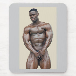 Mousepad, Sam Addo, bodybuilder S39B Mouse Pad