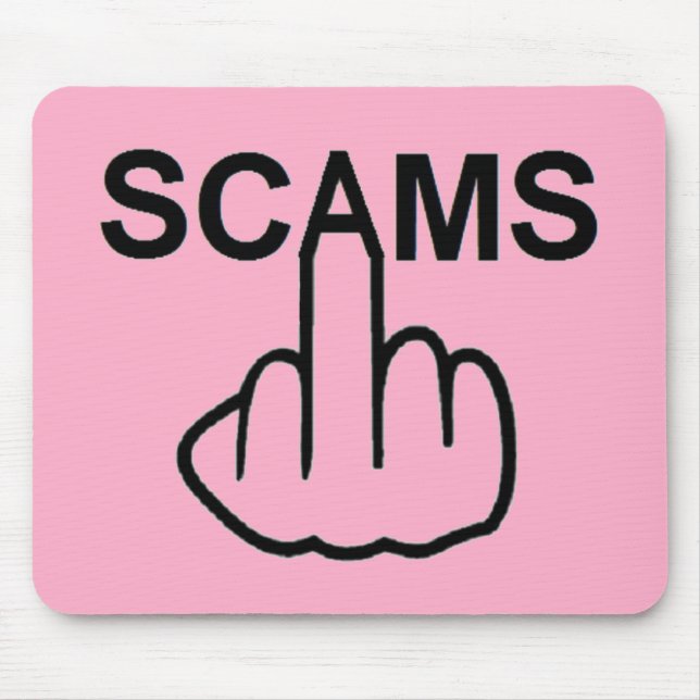 Mousepad Scams Flip (Front)