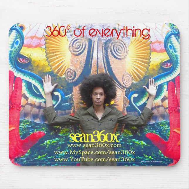 MousePAD sean360x All-Seeing 360° (Front)